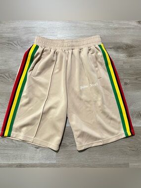 Palm Angels Tan Track Shorts Men’s Large